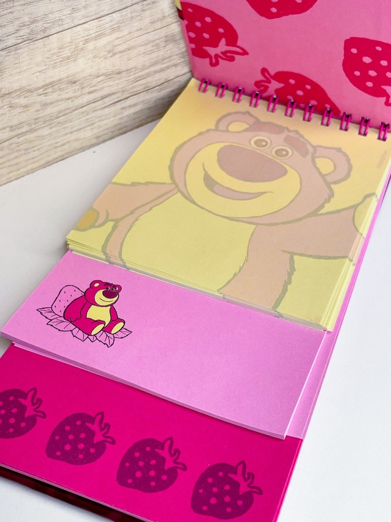 Anotador c/capas oso lotso