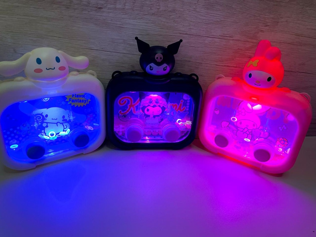Juego de agua con luz kuromi