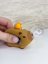Llavero squishy capybara c/globo