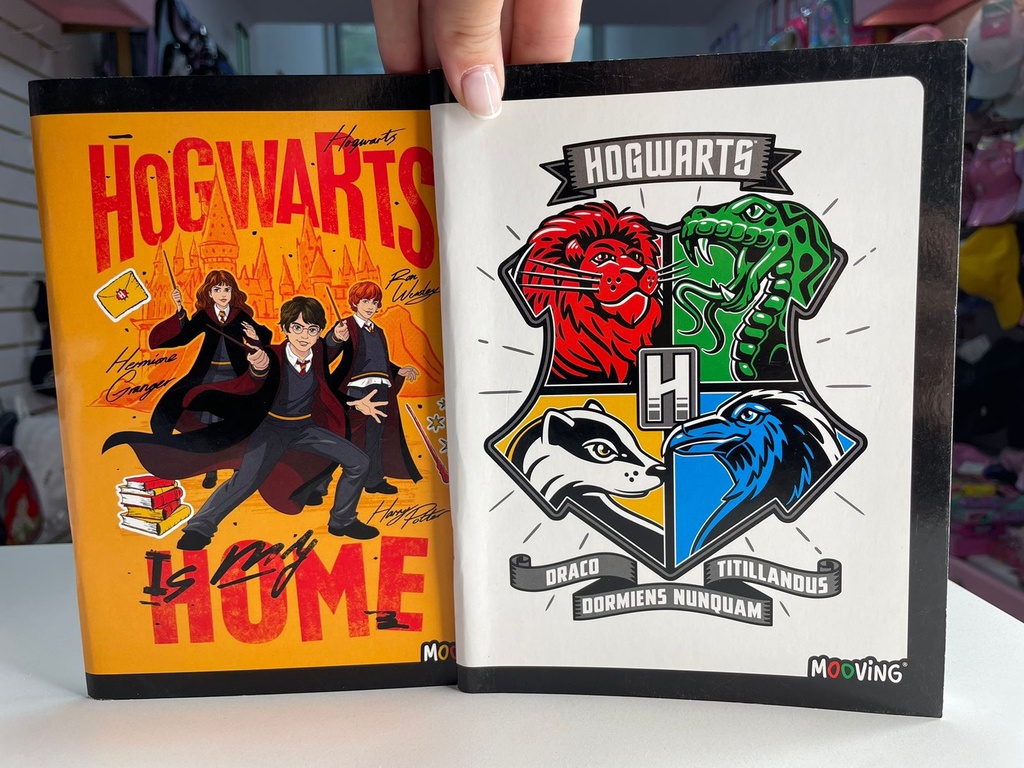 Cuadernos harry potter 16x21 mooving