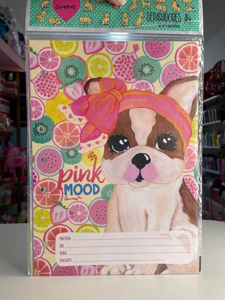 Separadores simones A4 mooving