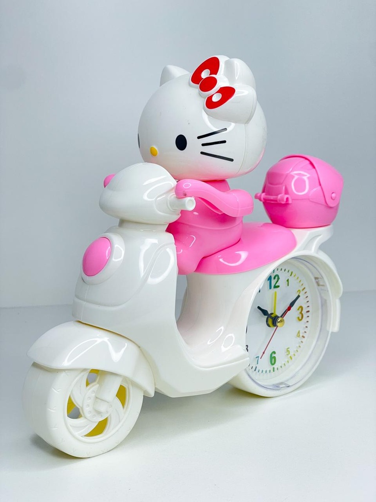 Reloj kitty moto