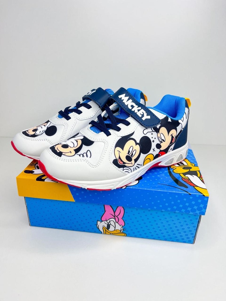 Zapatillas mickey con luz