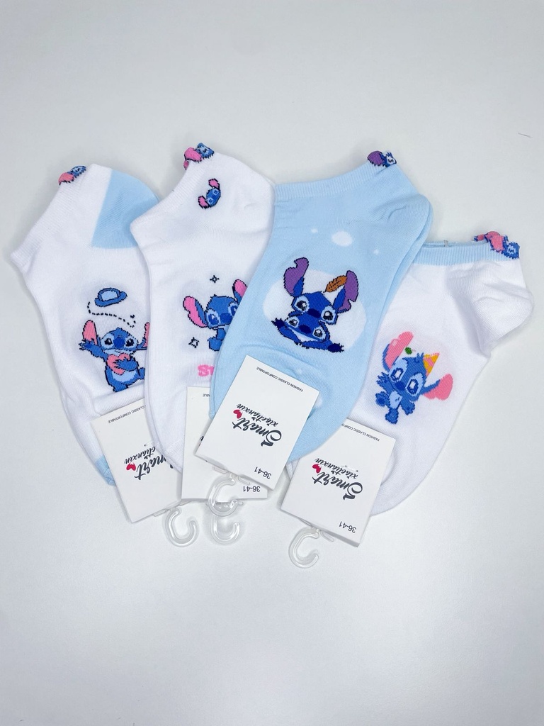 Medias con stitch en talon