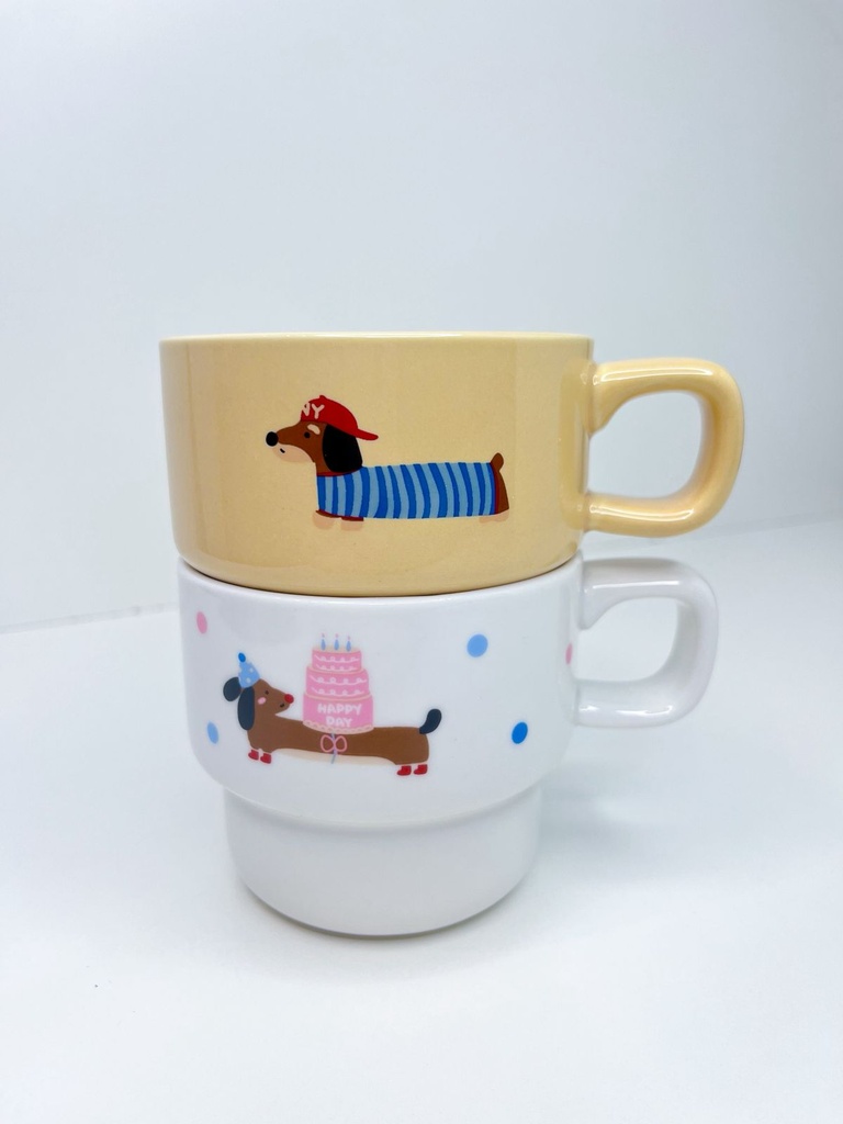 Taza perro salchicha