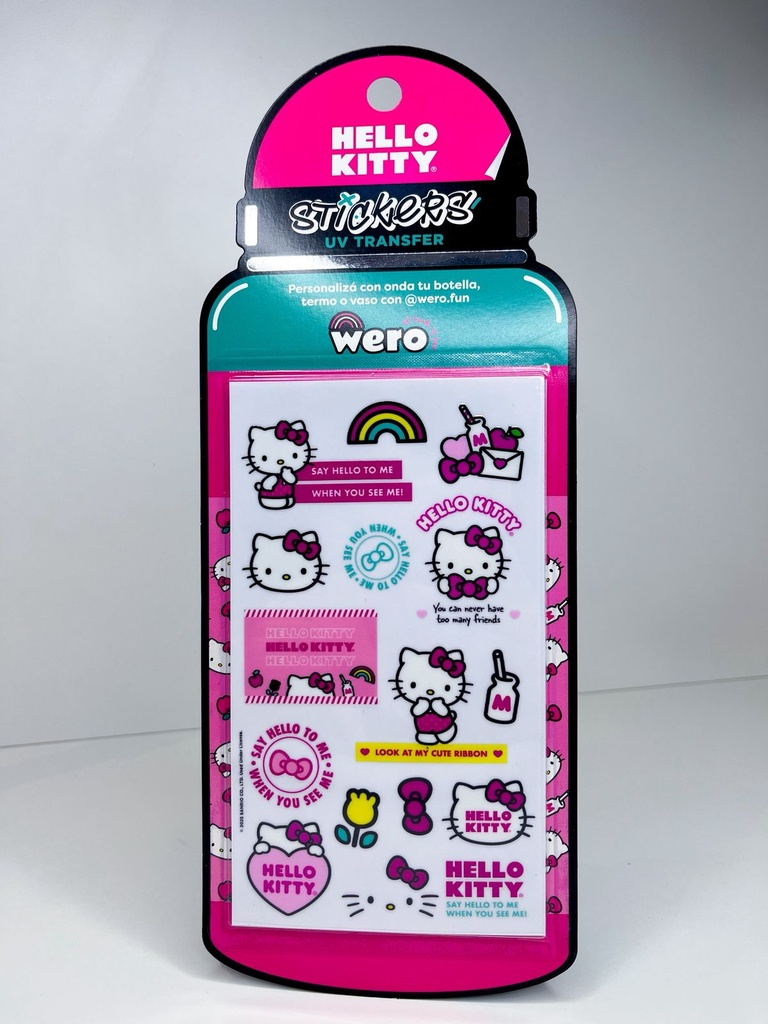 Plancha sticker uv transfer