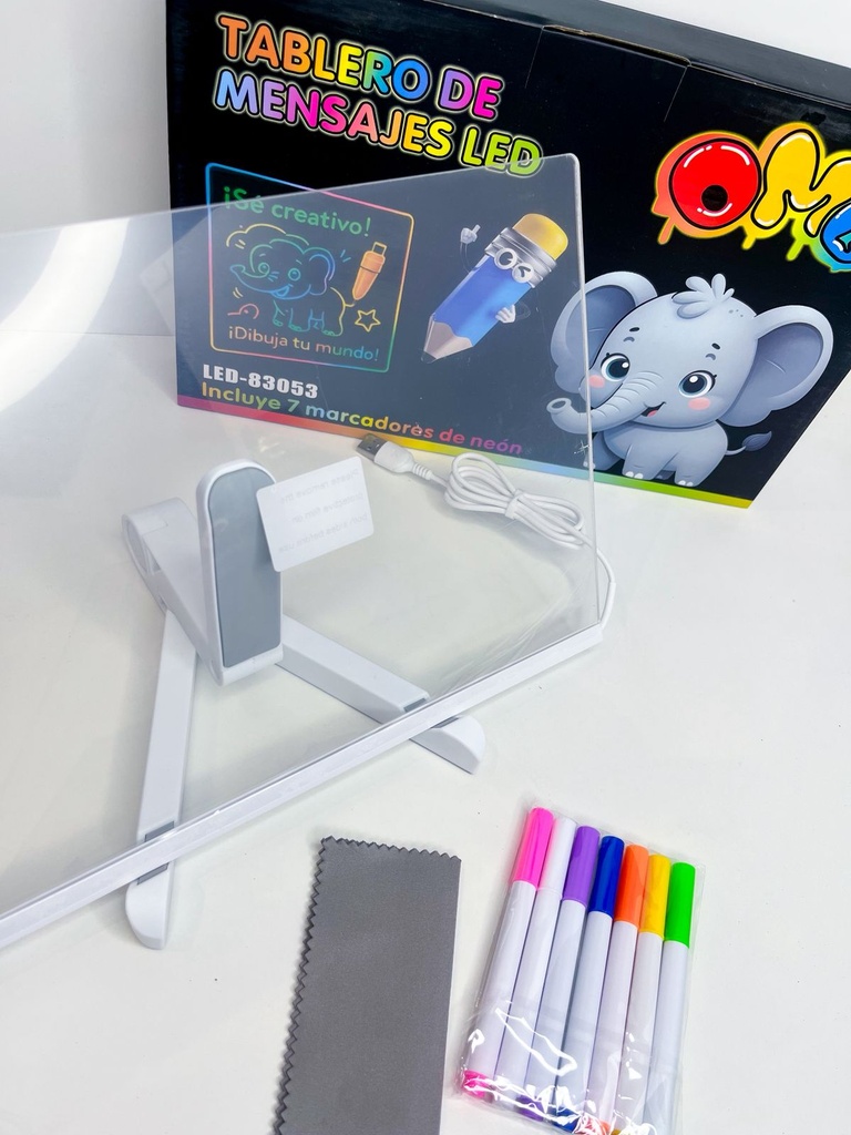 Pizarra led 30x20 grande