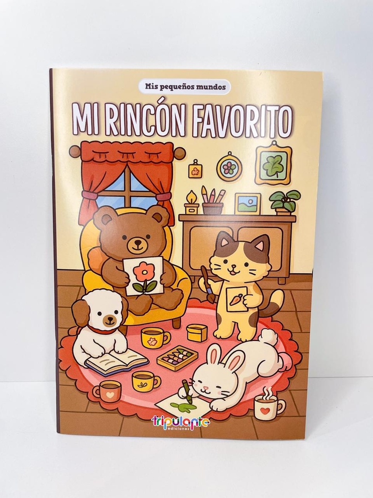 Libro para pintar mi pequeño mundo