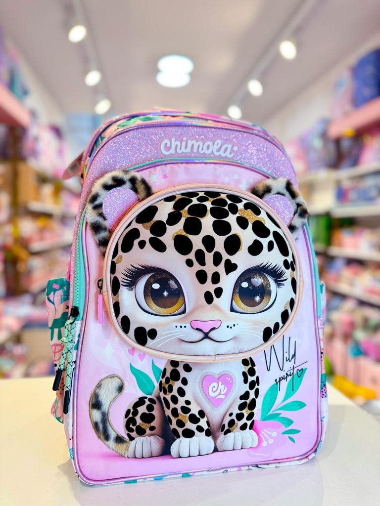 Mochila escolar chimola 18" 2026