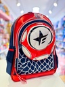 Mochila escolar espalda pelota footy luz 18"