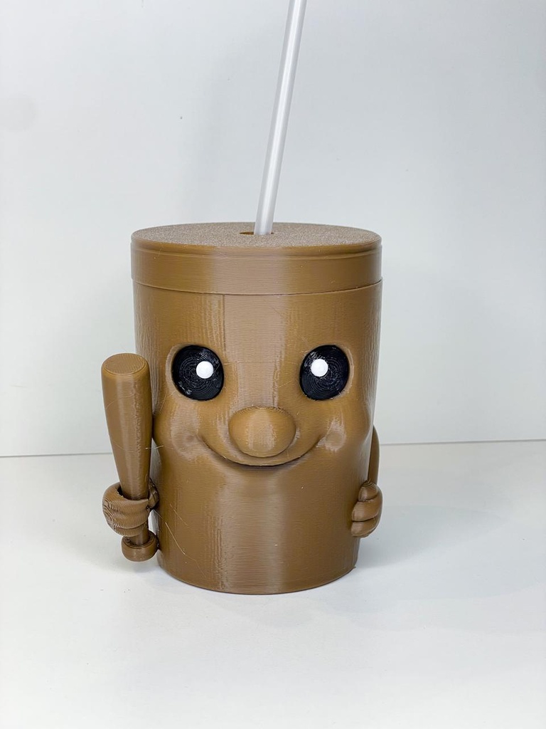 Vaso plastico tung tung sahur 3D