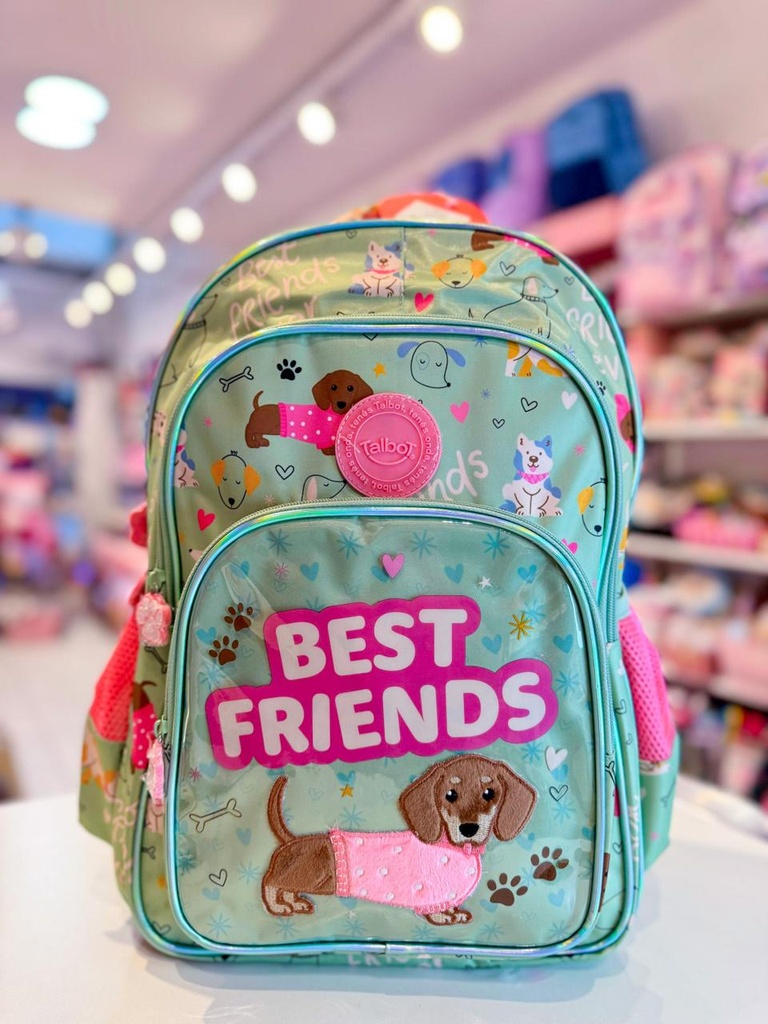 Mochila escolar espalda salchi 18''