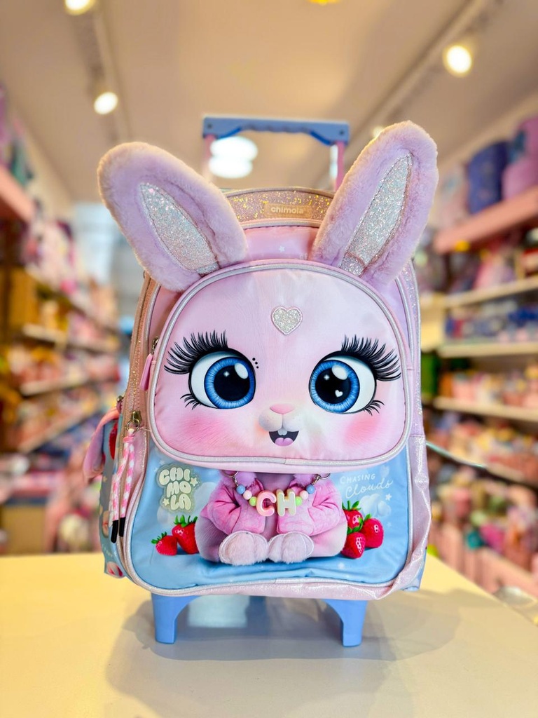 Mochila escolar carrito chimola 16" 2026
