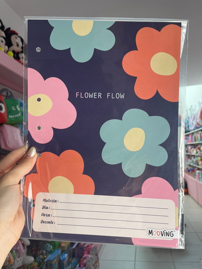 Separador A4 flores