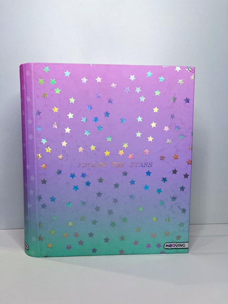 Carpeta follow the star A4 mooving