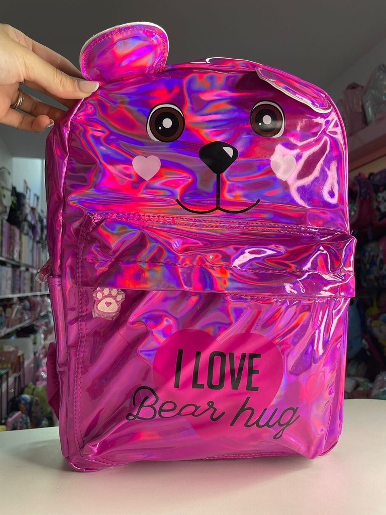 Mochila espalda oso