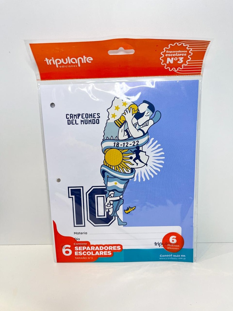 Separadores n3 argentina tripulante