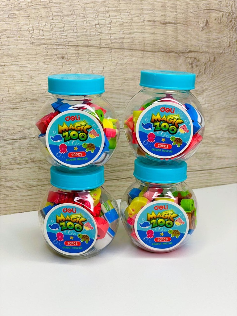 Goma de borrar peces marinos