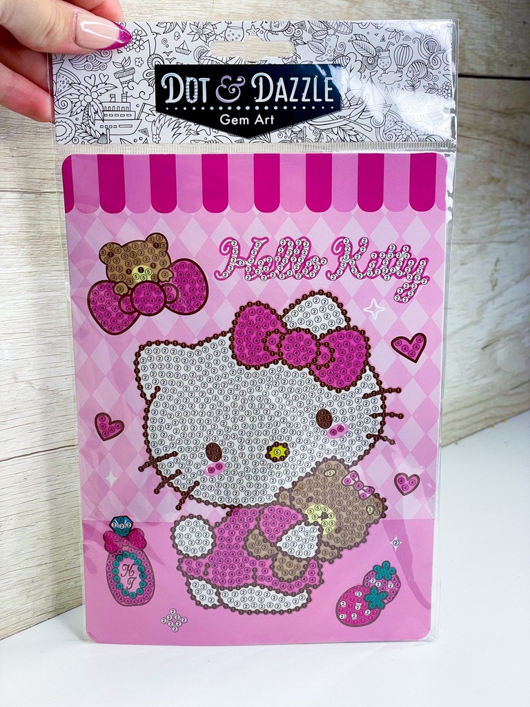 Figura personajes con strass diamantes