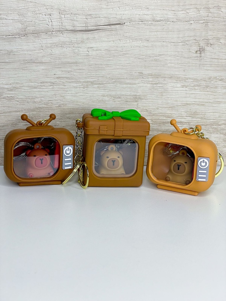 Llavero c/luz capybara