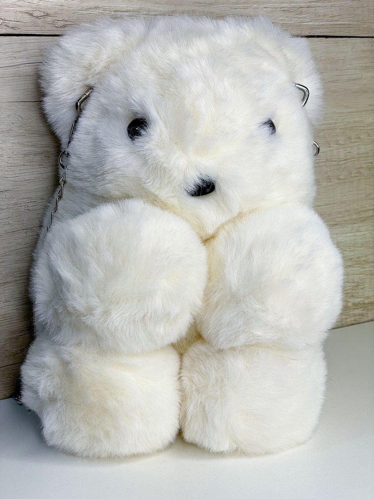 Cartera / mochila peluche oso