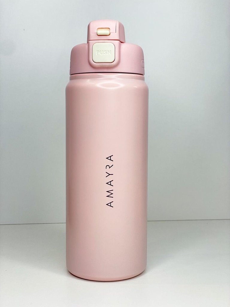 Botella termica amayra 800ml c/bombilla