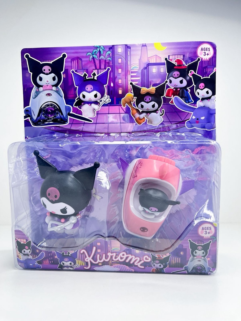 Set kuromi con auto