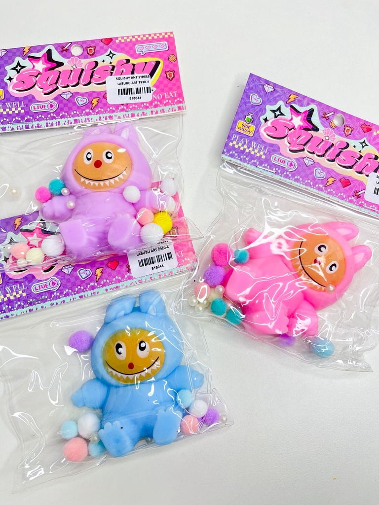Squishy pegajoso labubu