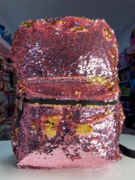 Mochila espalda lentejuelas 18" skora