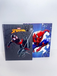 Cuaderno tapa dura spiderman 16x21
