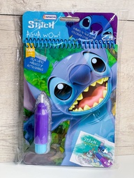 Libro con lapiz de agua para colorear personajes