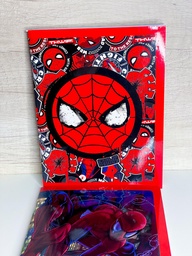 Cuaderno spiderman tapa flexible 16x21