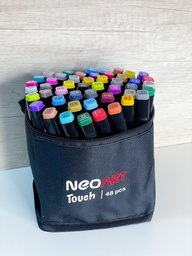 Fibras doble punta con estuche x48 unidades