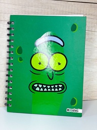 Cuaderno espiral rick and morty A5