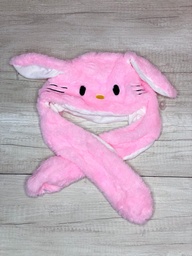 Gorro levanta oreja kitty rosa