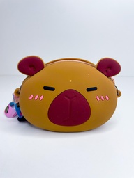 Cartera silicona capybara