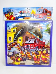 Puzzle bomberos 25 piezas