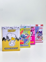 Lata de stickers x8 planchas