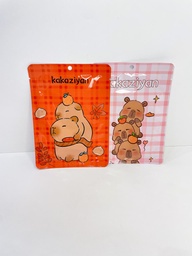 Mascarilla skincare capybara