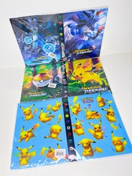 Coleccionador de cartas pokemon + 1 pack de cartas de regalo