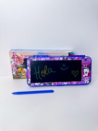 Cartuchera con pizarra magica kuromi