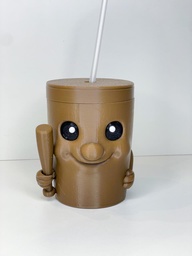 Vaso plastico tung tung sahur 3D