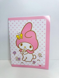 Cuaderno melody tapa flexible 16x21